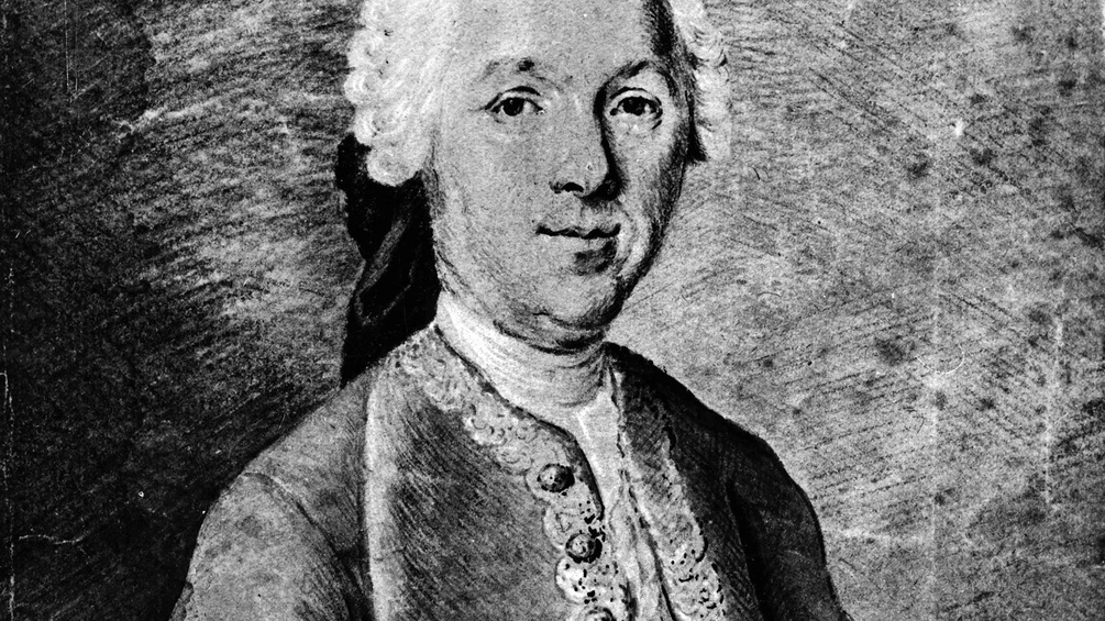 Johann Joachim Quantz, Zeichnung