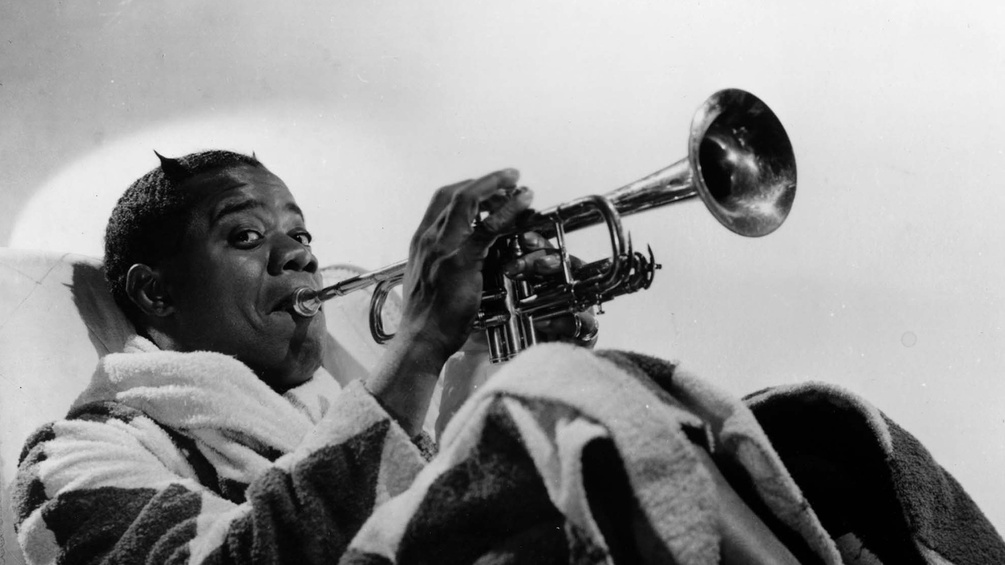 Louis Armstrong in "Cabin in the Sky", 1943
