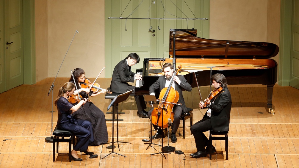 SCHUBERTIADE HOHENHEMS Minetti Quartett; Kit Armstrong, Klavier