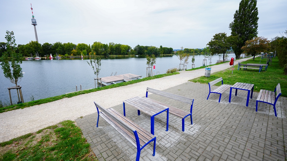 Park an der alten Donau