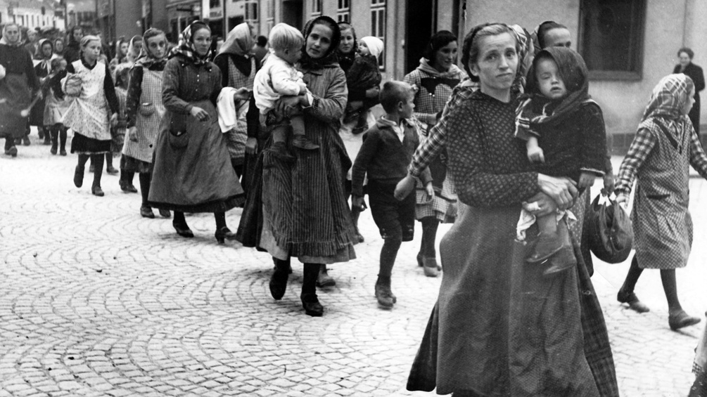 Sudetendeutsche Flüchtlinge