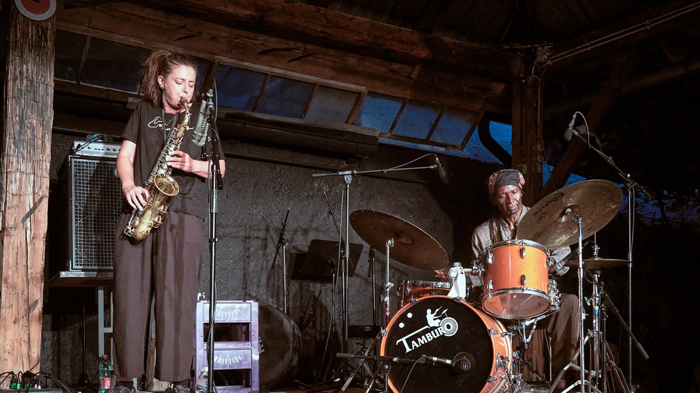 Tanja Feichtmair + Hamid Drake