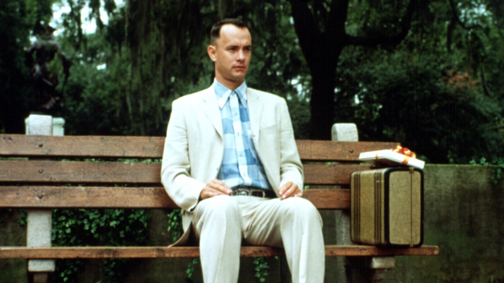 Tom Hanks in "Forrest Gump", 1994