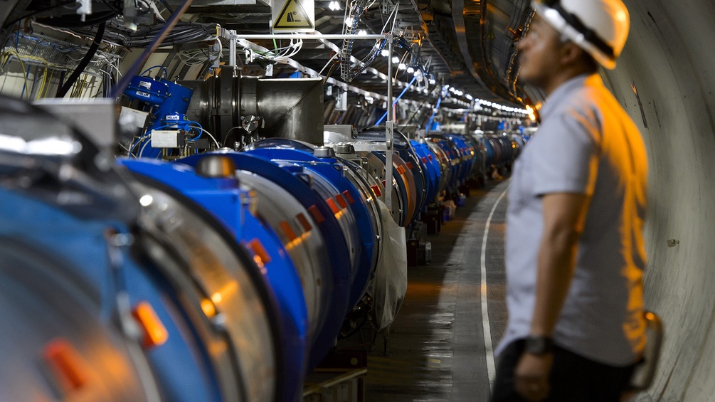 Teilchenbeschleuniger im CERN in Genf