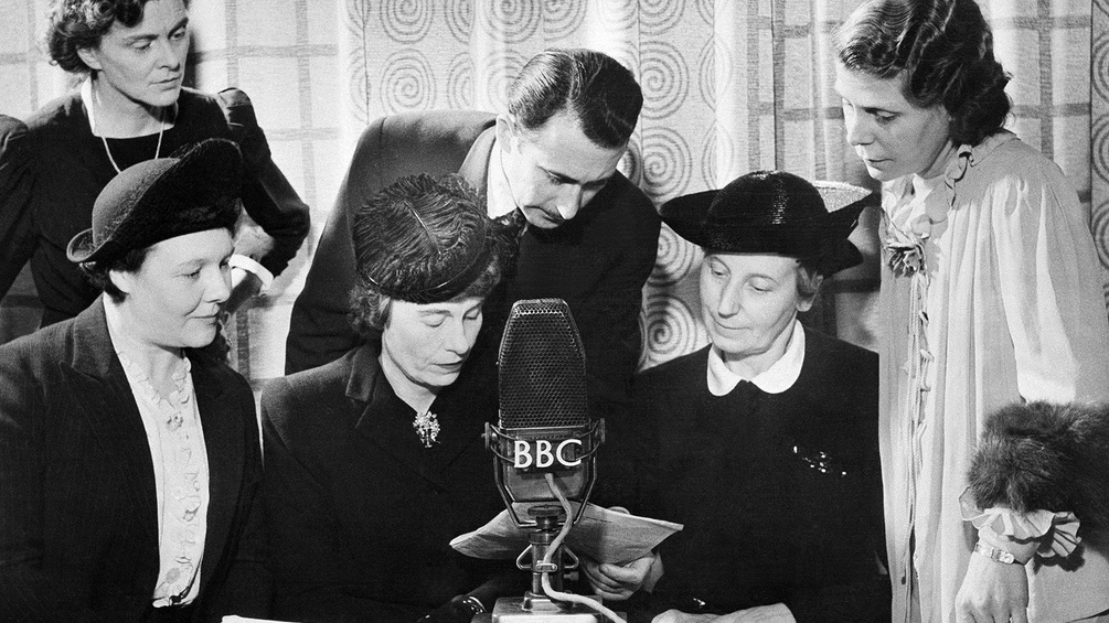 Radioaufnahme der BBC, 1943