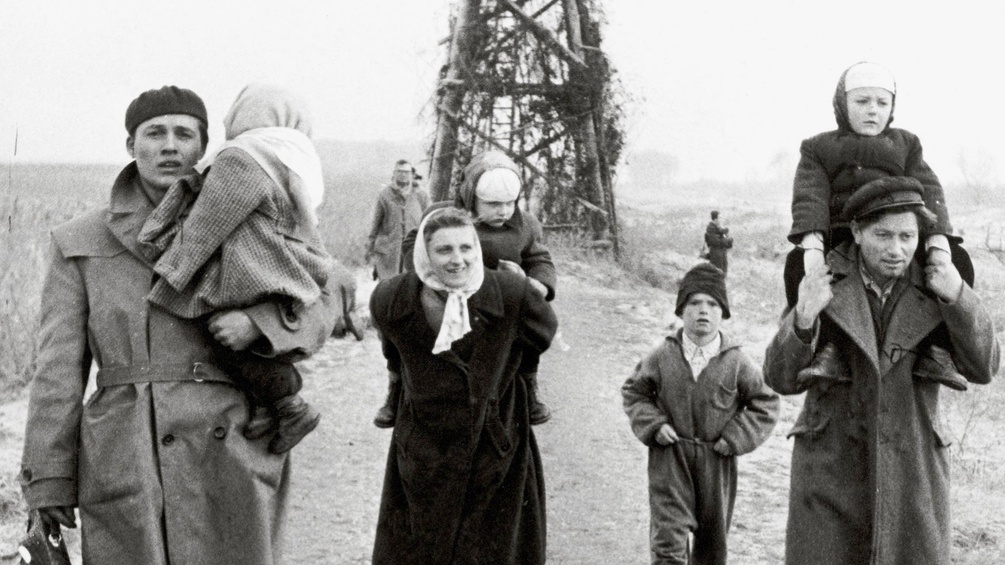 Ungarische Flüchtlinge 1956