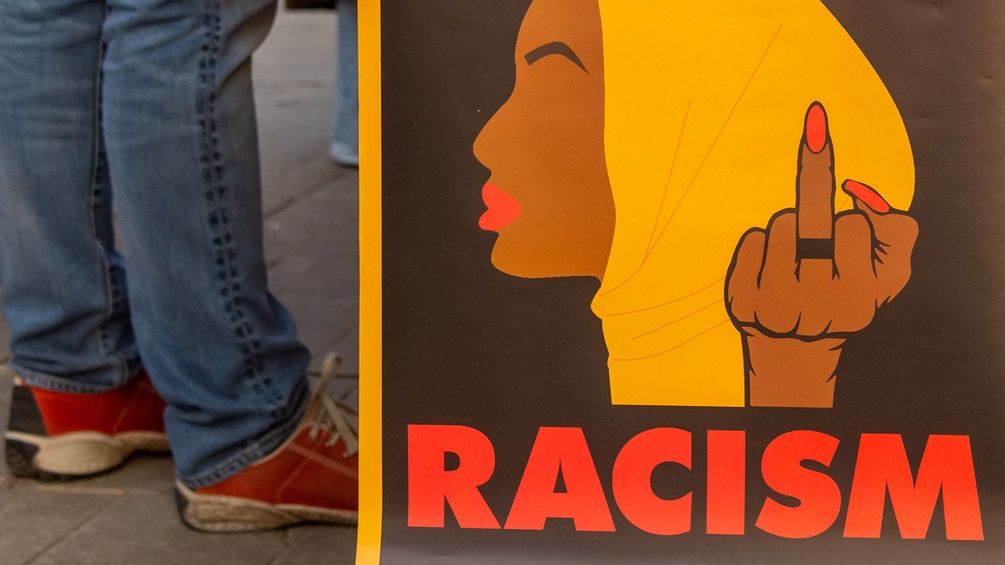 Anti-Rassismus-Plakat