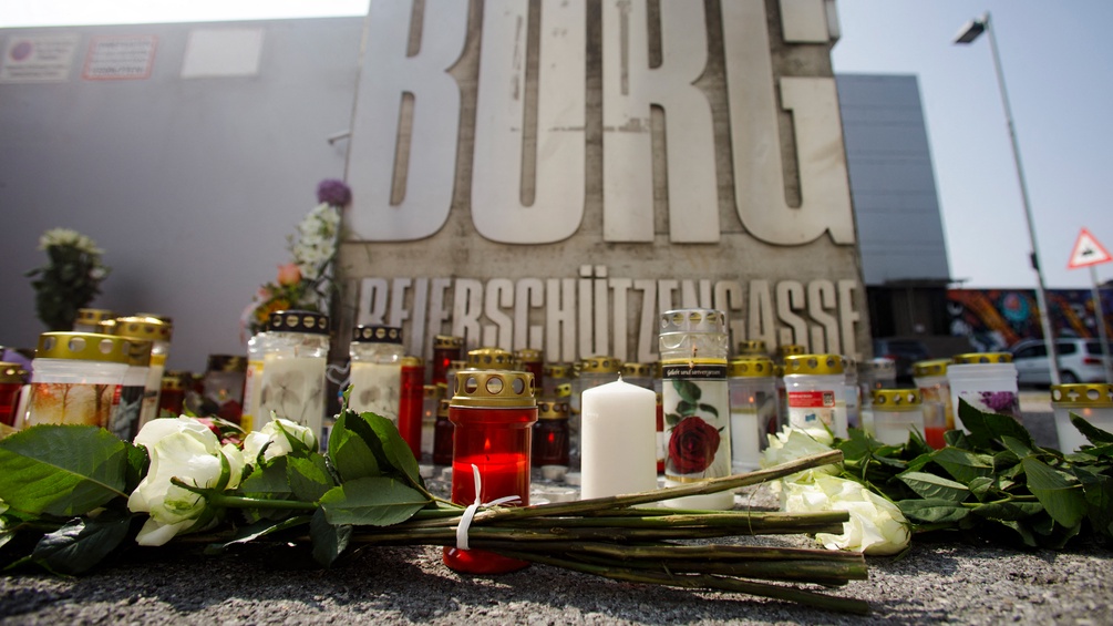APA/AFP/ALEX HALADA BORG Dreierschützengasse in Graz