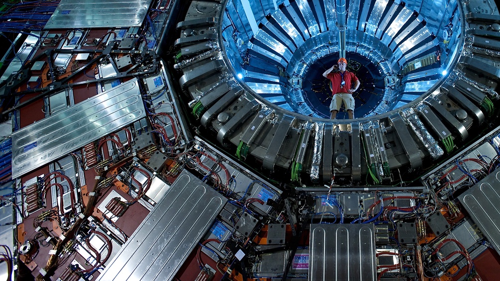 Teilchendetektoren (CMS) in CERN