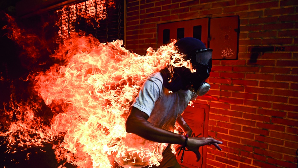 Ronaldo Schemidt, Agence France-Presse, Krise in Venezuela, World Press Photo des Jahres