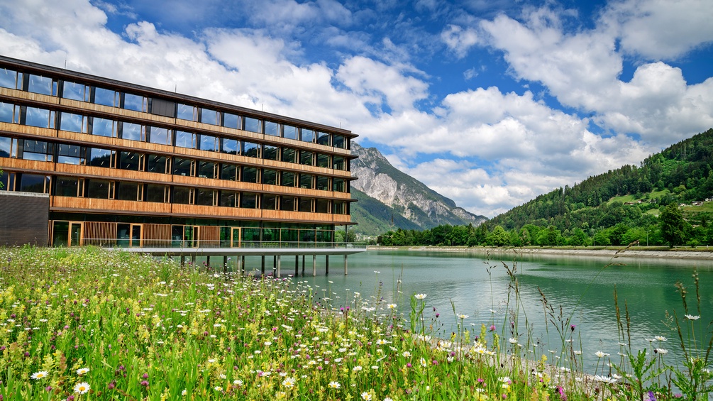 Kraftwerk Illwerke in Montafon, Vorarlberg von Architekt Hermann Kaufmann