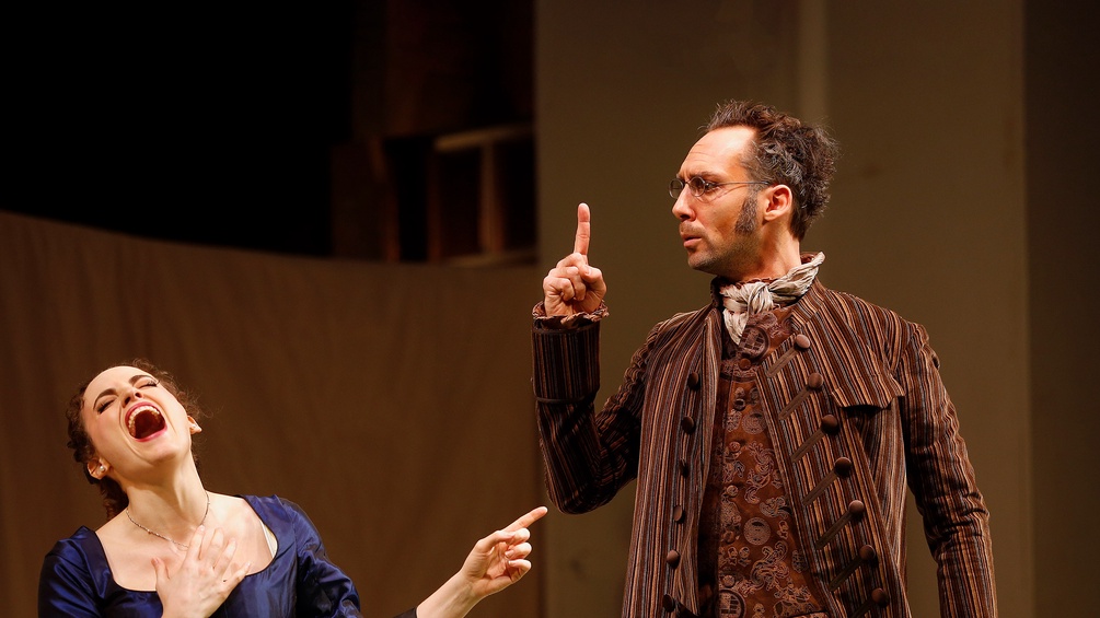 Fotoprobe zu "Die Hochzeit des Figaro" in der Volksoper Wien, 2012
