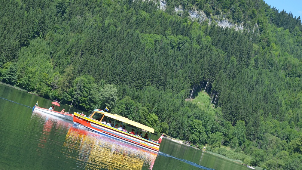 Boot auf dem Lunzer See