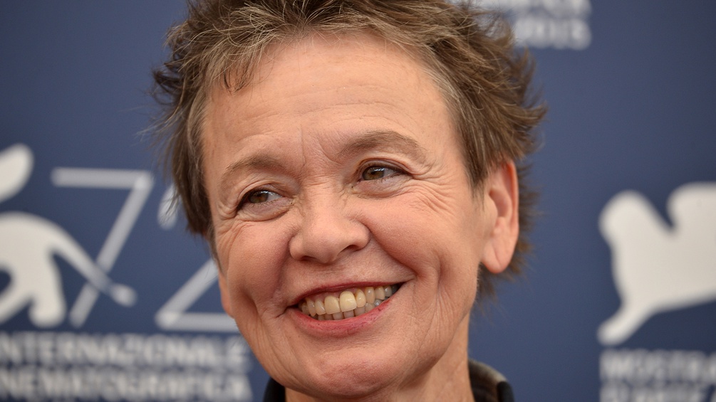 Laurie Anderson beim Filmfestival von Venedig, 2015