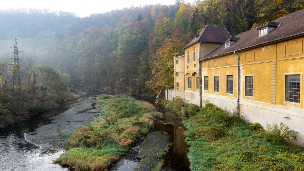  Historisches Kraftwerksgebäude in Rosenburg im Kamptal NÖ