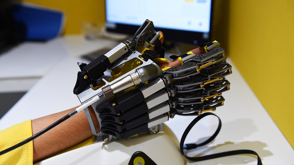 Eine Robothand für Menschen
