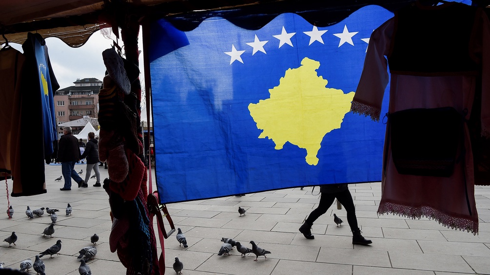 Kosovo-Fahne