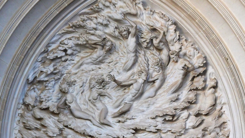 AFP/EVA HAMBACH Die Skulptur Ex Nihilo