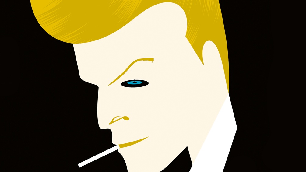 Illustration von David Bowie