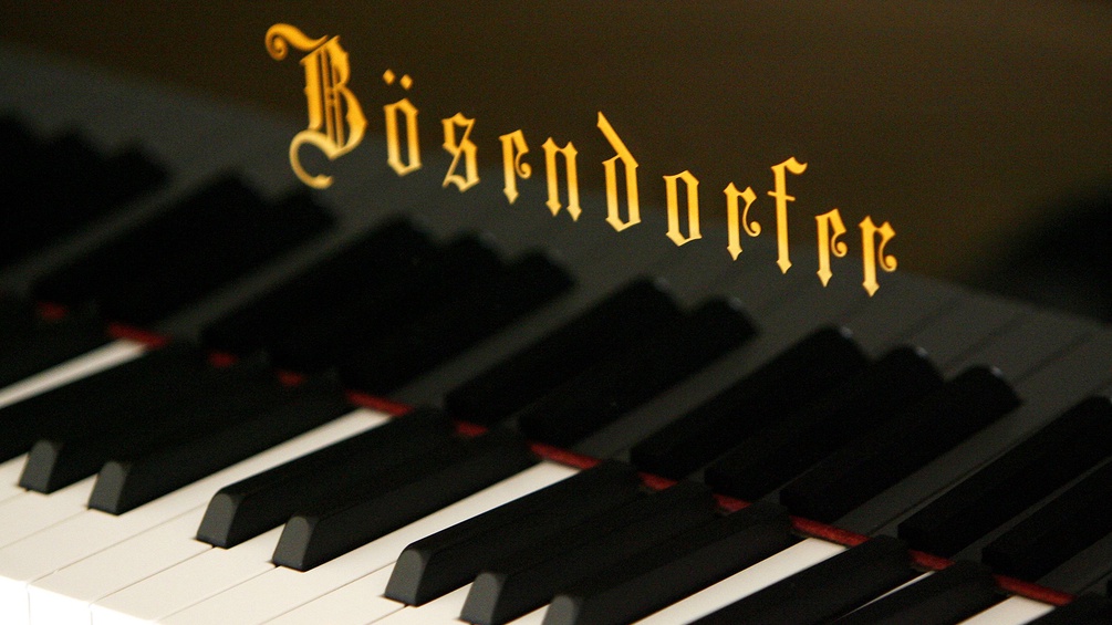 Das Logo der traditionsreichen Wiener Klaviermanufaktur „Boesendorfer“. 