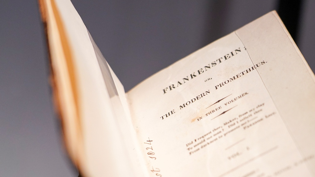 PICTUREDESK.COM/AP/ALBERTO PEZZALI "Frankenstein", Erstausgabe