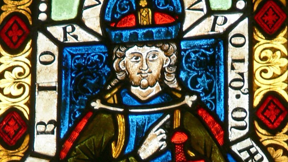 Heiliger Leopold, Fenster im Stift Heiligenkreuz