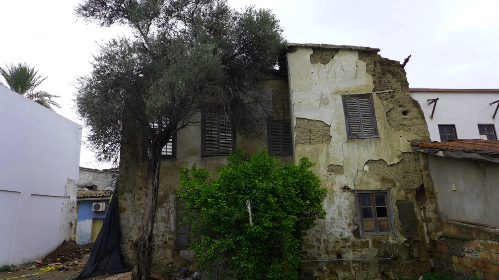 Ein verlassenes Haus in Zypern