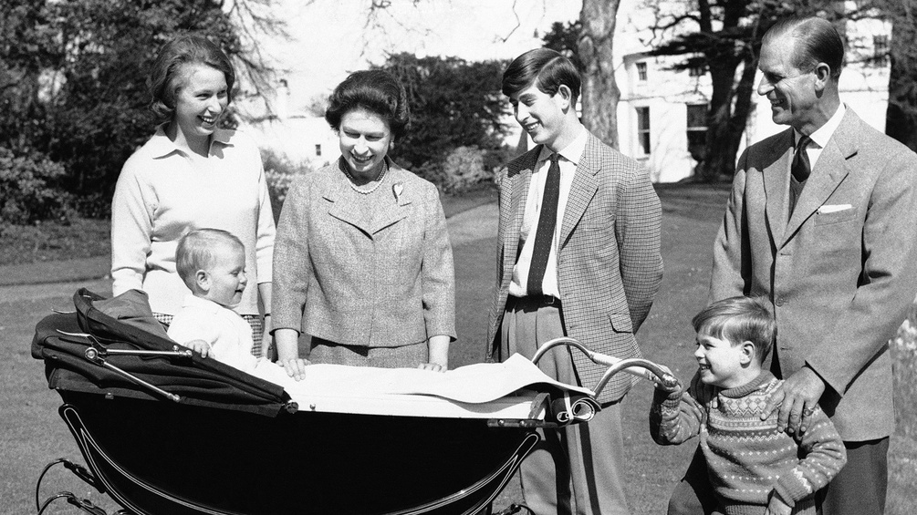 Großbritanniens königliche Familie 1965