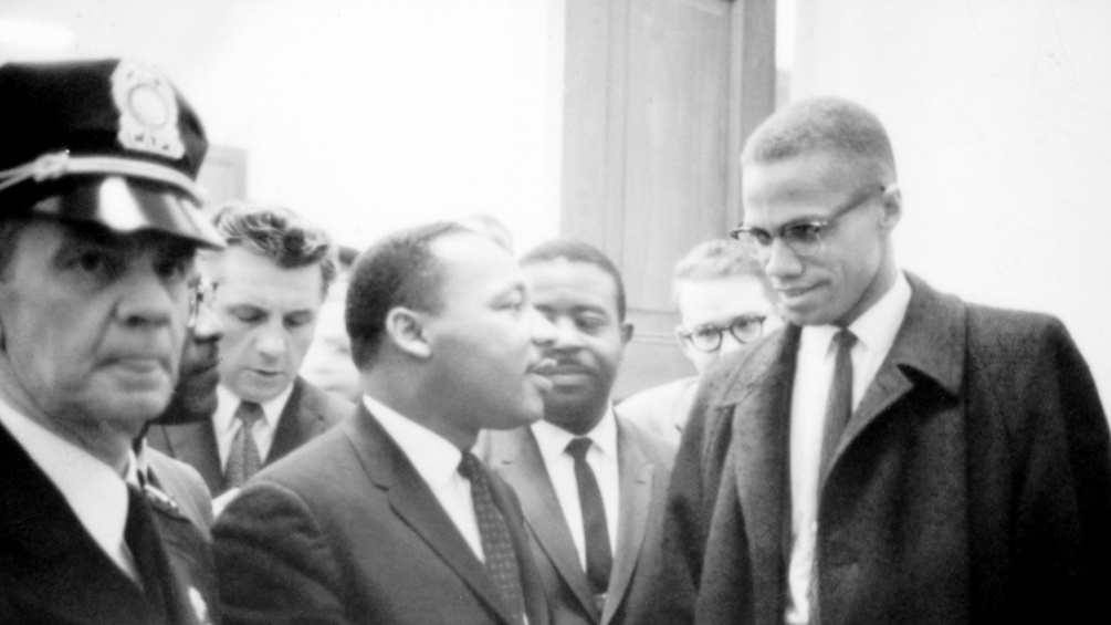 Martin Luther King Jr. und Malcolm X, 1964
