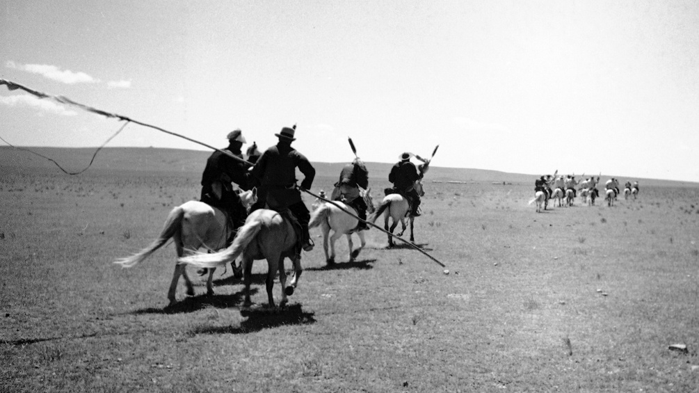 Mongolische Reiter