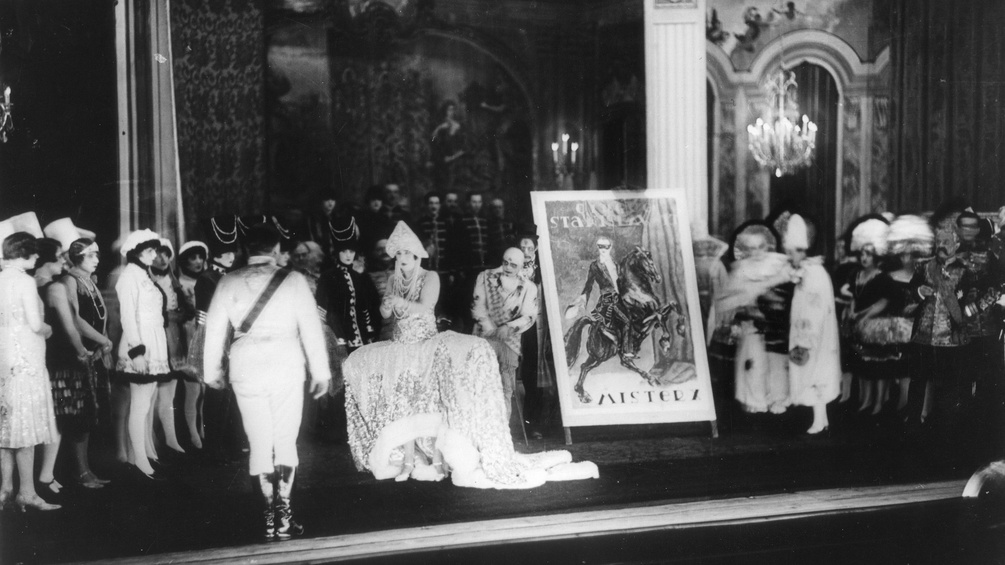 Uraufführung der "Zirkusprinzessin" von Emmerich Kálmán