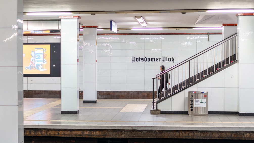 Potsdamer Platz, U-Bahnstation, Berlin
