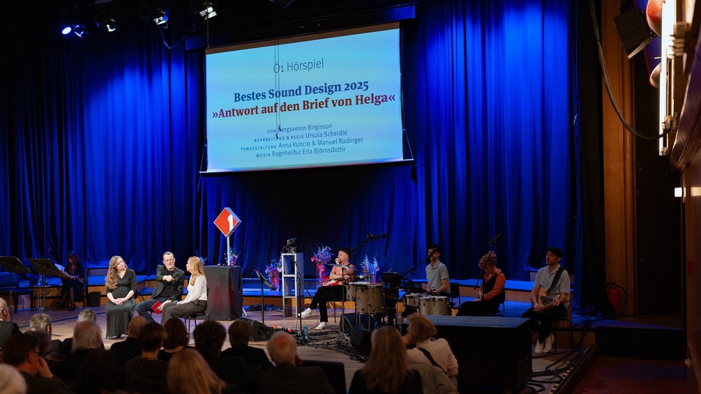 Ö1 Hörspiel-Preis: "Bestes Sound Design" für "Antwort auf den Brief von Helga" von Bergsveinn Birgisson