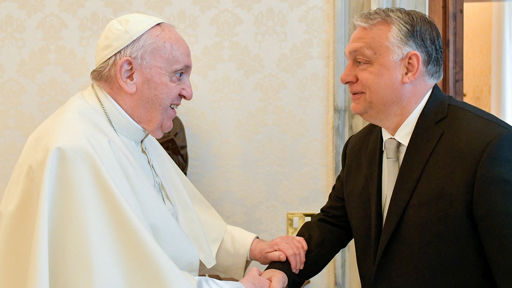 Viktor Orban bei Papst Franziskus