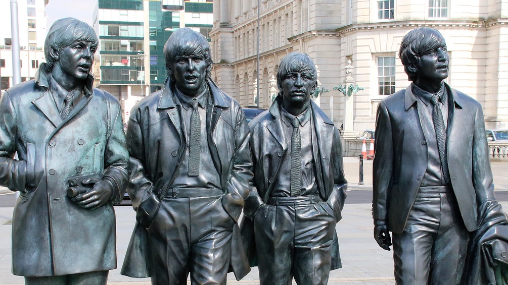 The Beatles Statue in Liverpool