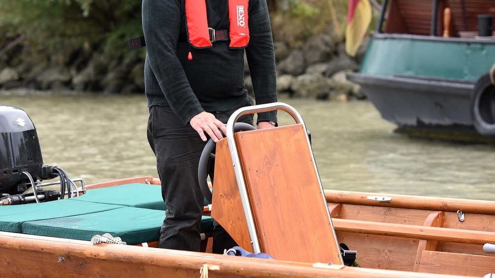 Zille auf der Donau