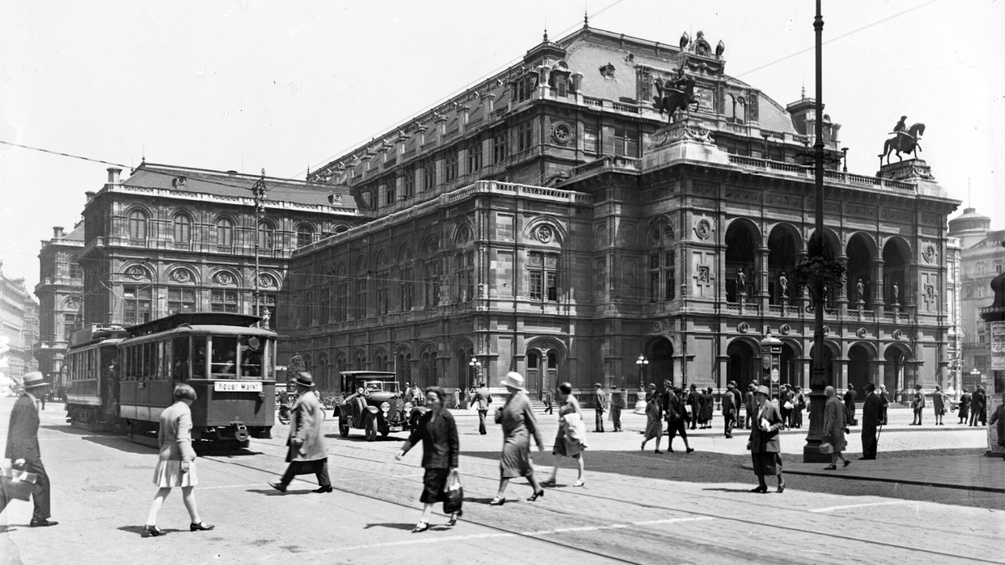 ÖNB Wiener Staatsoper, um 1925