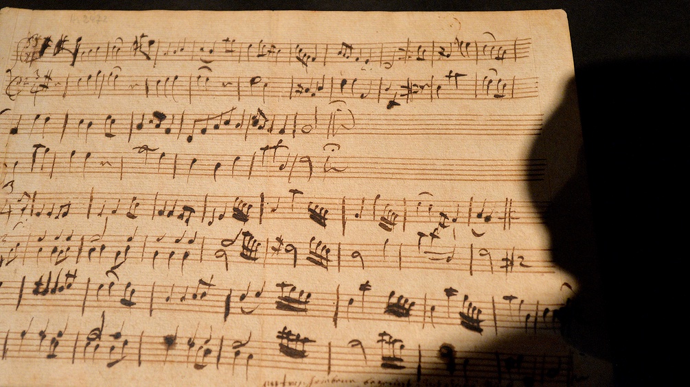Mozart-Partitur
