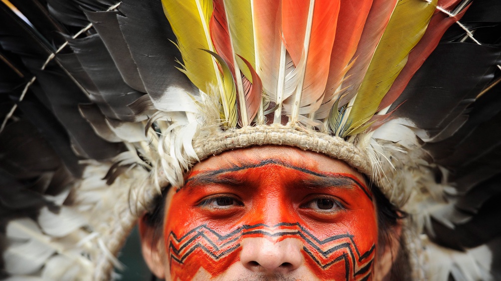 PICTUREDESK.COM/EPA/FACUNDO ARRIZABALAGA Yawanawá, indigenes Volk des Amazonas
