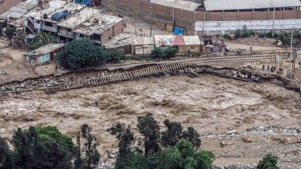 Überschwemmung, Peru