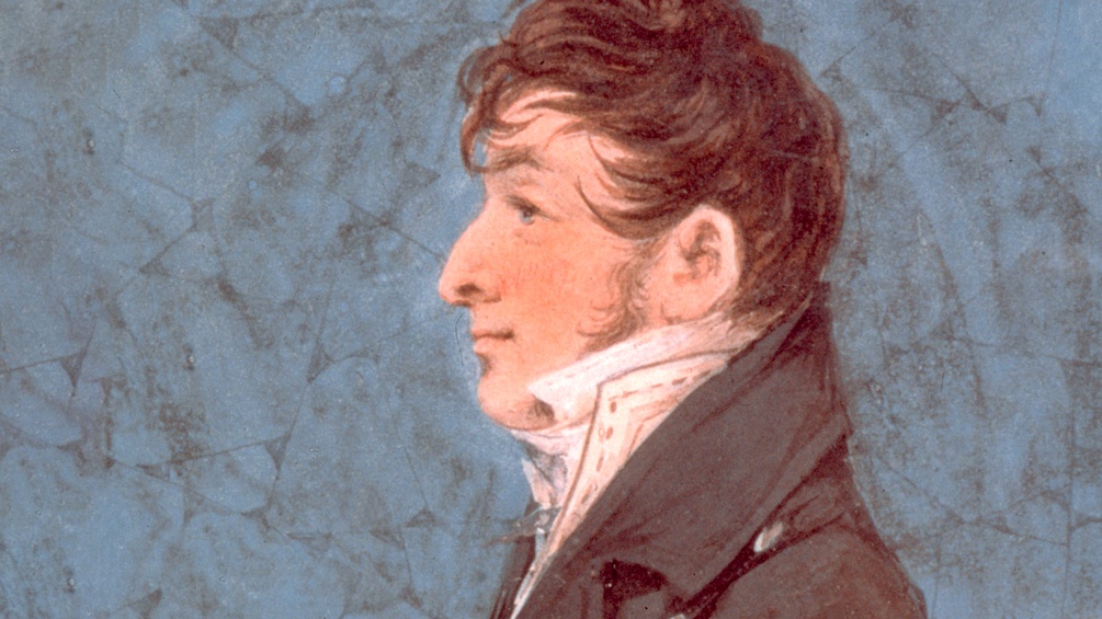 E.T.A. Hoffmann, Miniatur um 1820 (Ausschnitt)