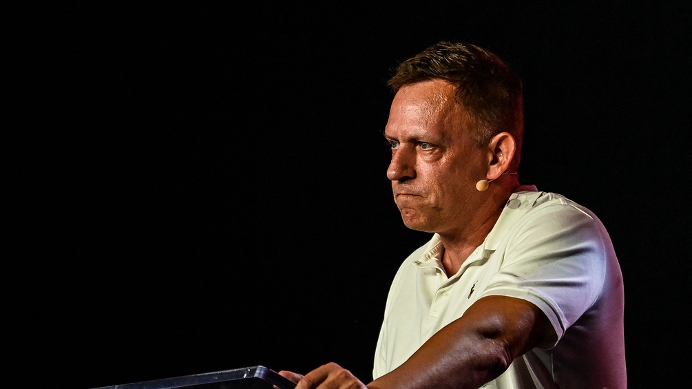 PICTUREDESK.COM/AFP/CHANDAN KHANNA Peter Thiel