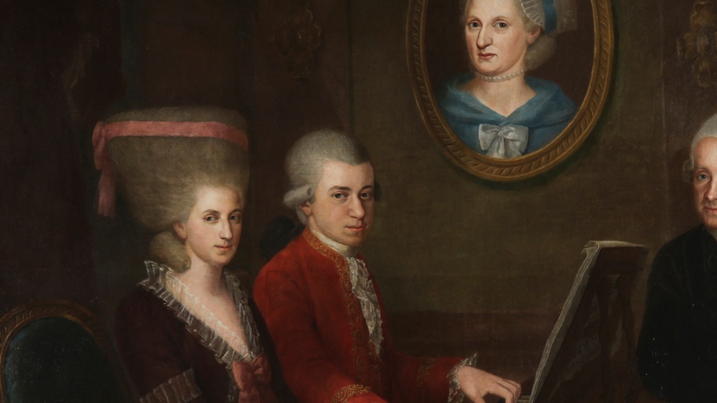 INTERNATIONALE STIFTUNG MOZARTEUM Großes Familienbild der Mozarts
