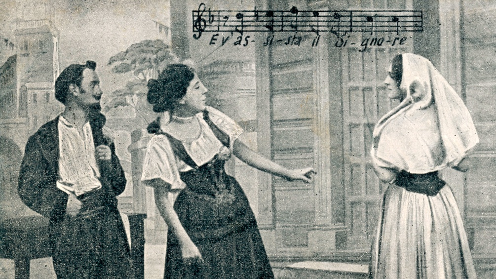 "Cavalleria rusticana", 1890