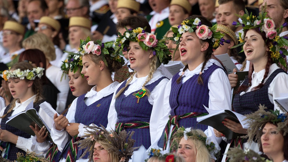 Litauisches Liederfest: Chor