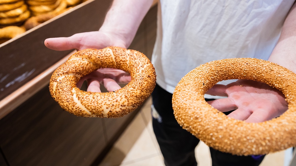 APA/DPA/CHRISTOPH SÖDER Sesamkringel, Simit