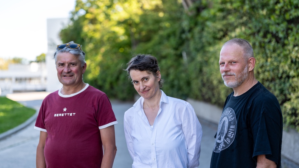 ORF/URSULA HUMMEL-BERGER Thomas Berghammer, Susanna Gartmayer und Didi Kern