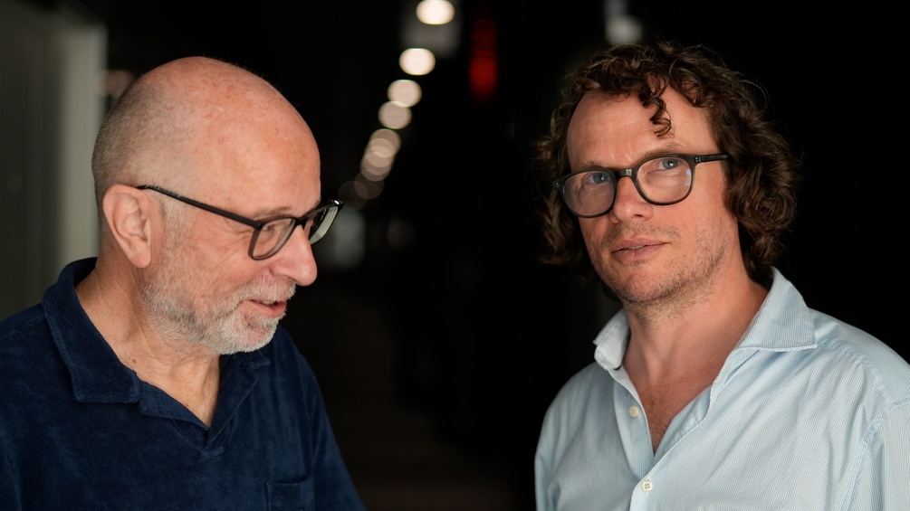 ORF/JOSEPH SCHIMMER Peter Zimmermann im Gespräch mit Martin Prinz