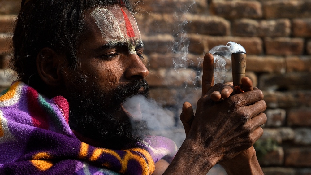Rauchender Hindu