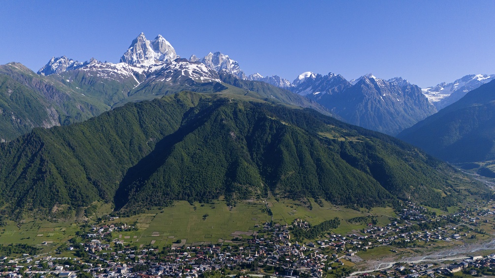 Berg Ushba, Kaukasus